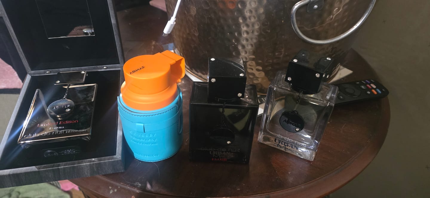 Customer photo review of Armaf Odyssey Mandarin Sky Limited Edition Eau de Parfum Spray for Men