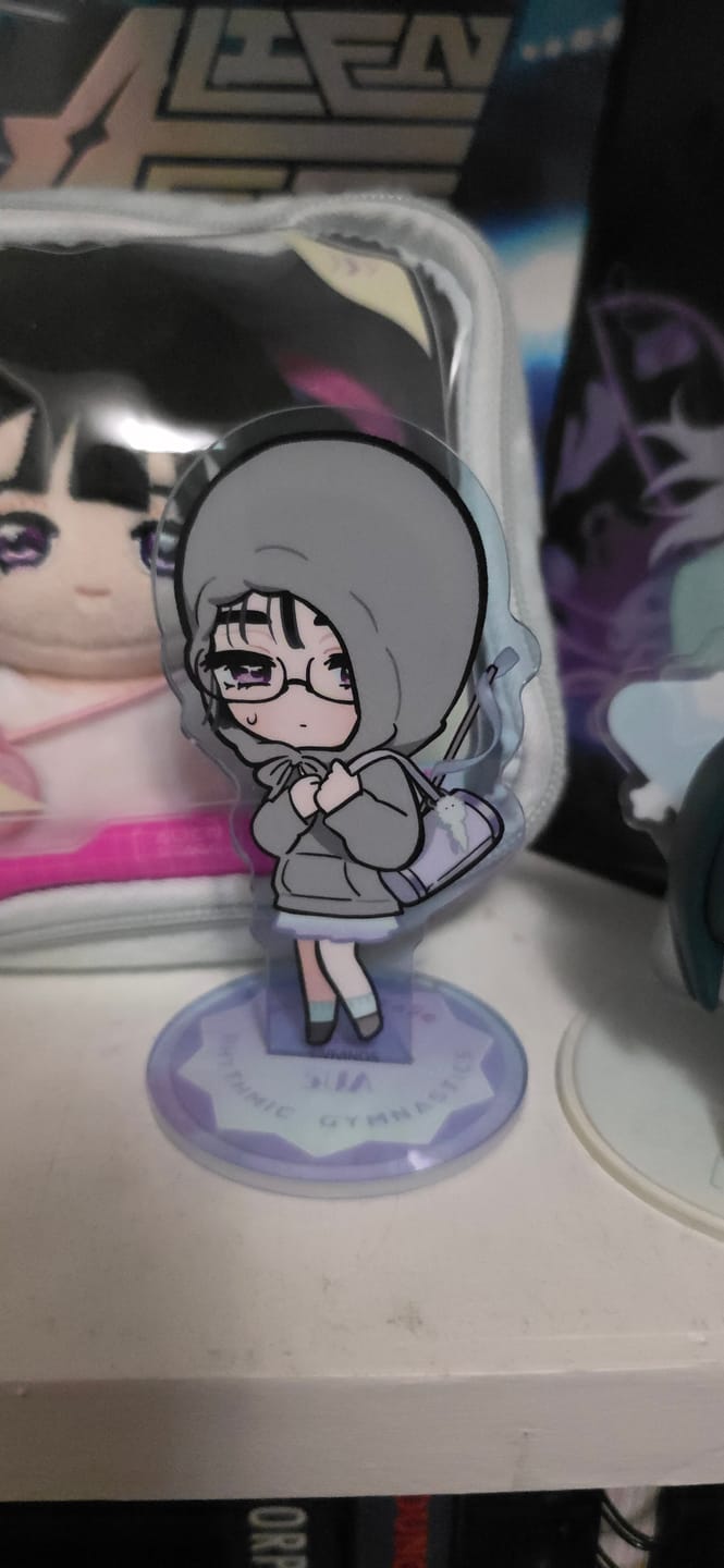 Customer photo review of Alien Stage Love Series Acrylic Stamp