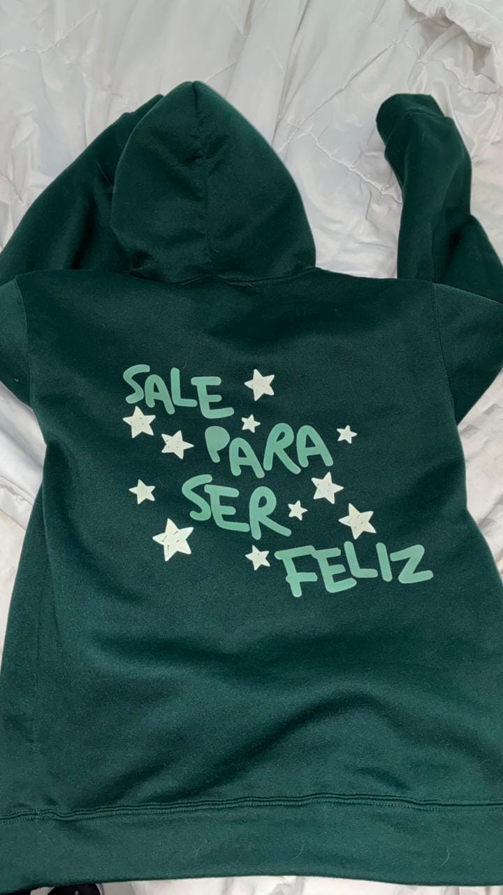 Customer photo review of Hoodie Ivan Cornejo Sale Para Ser Feliz