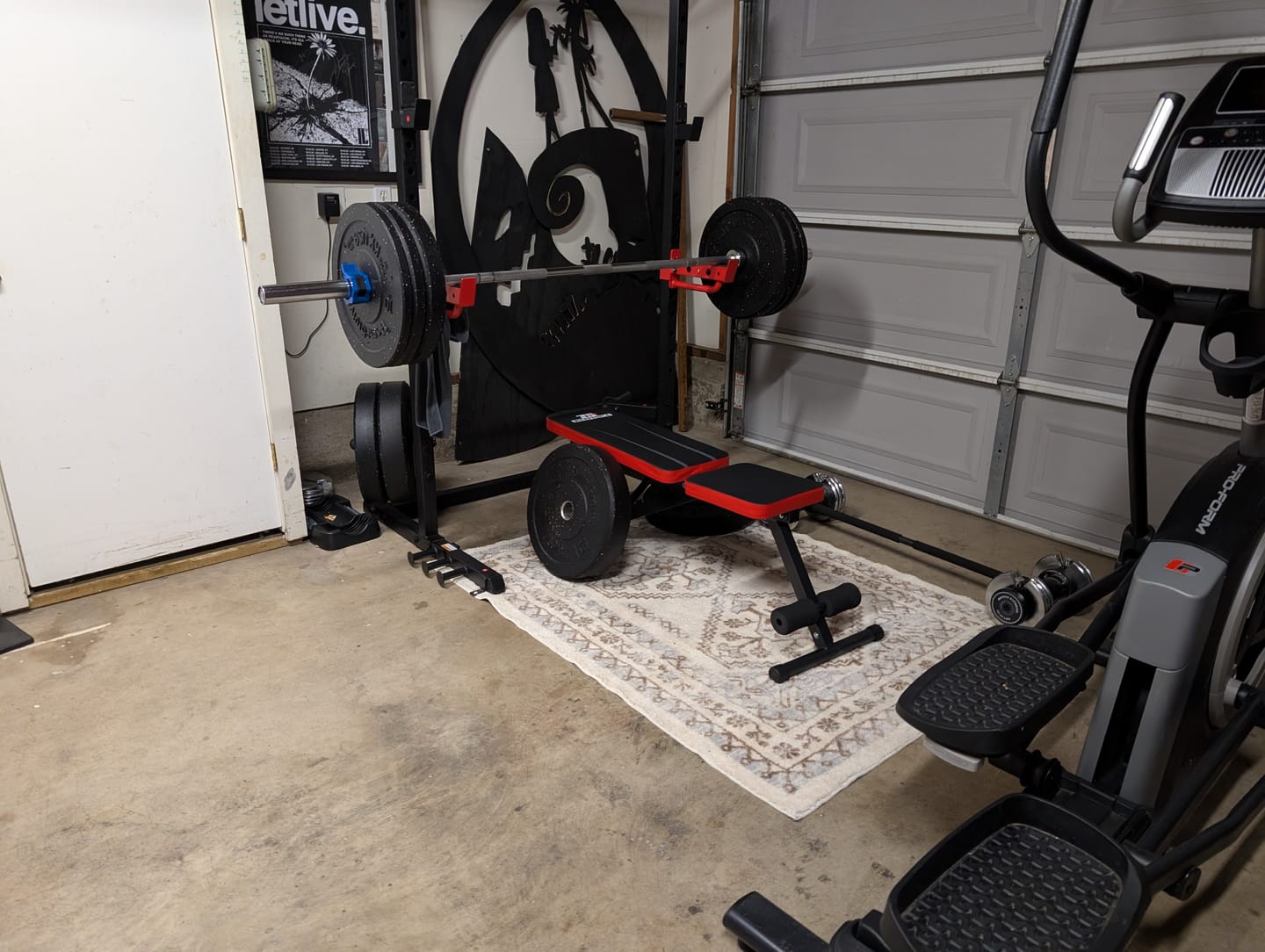 Customer photo review of URA-MAX COLORED Bumper Plate Sets