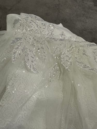 Customer photo review of Cute Baby Girls Baptism Dress First Birthday Wedding Princess Dress