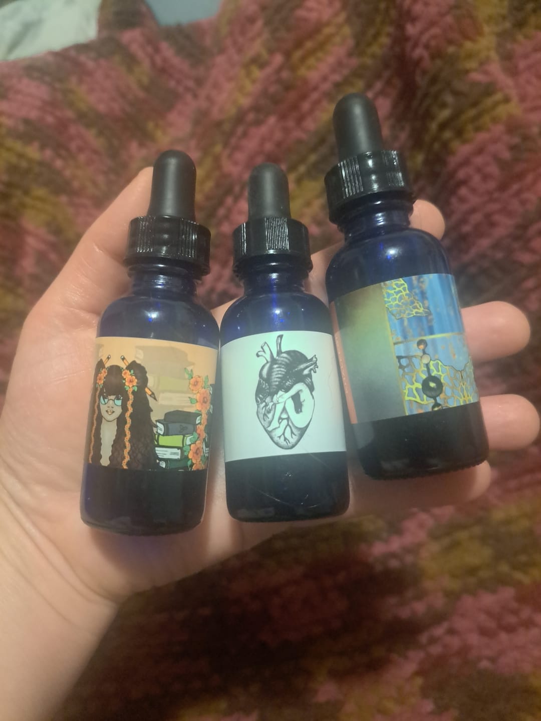 Customer photo review of Hair and Body Oil