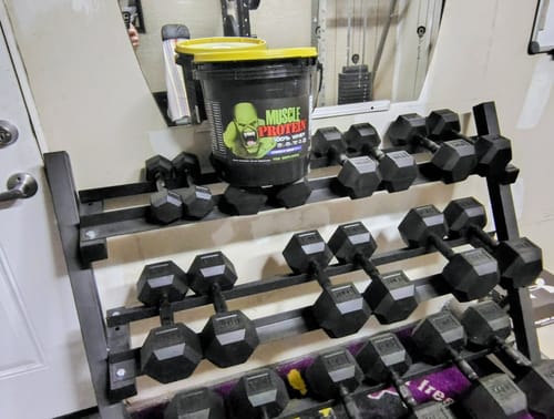 Customer photo review of Muscle Protein