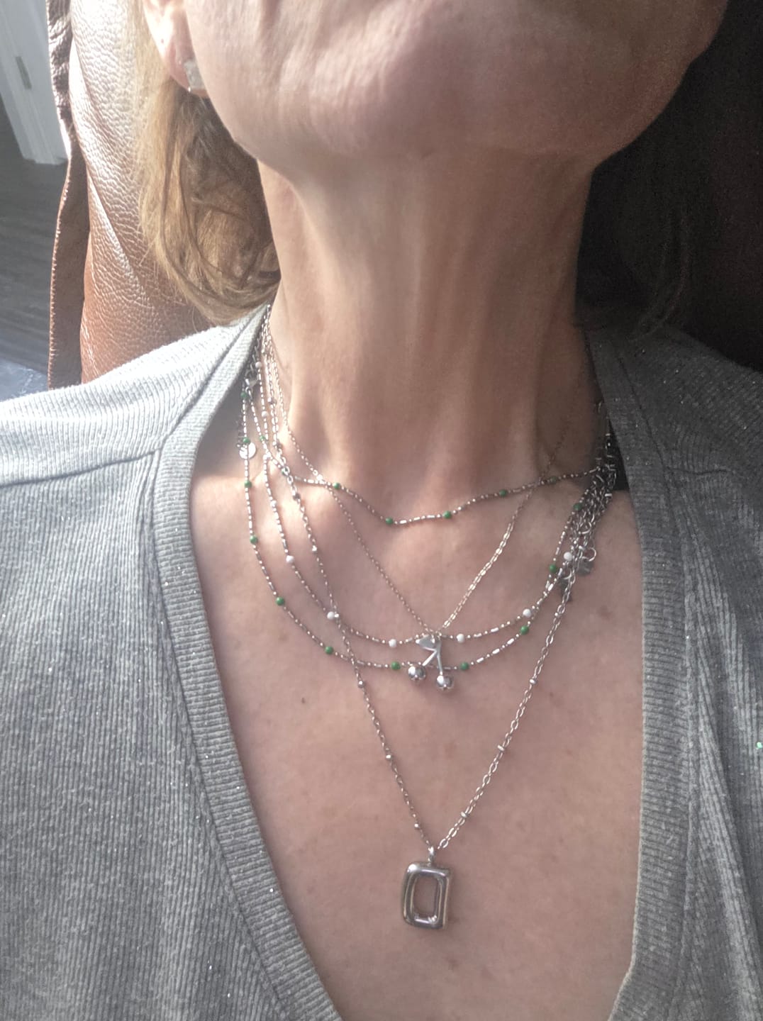 Customer photo review of Reef Necklace