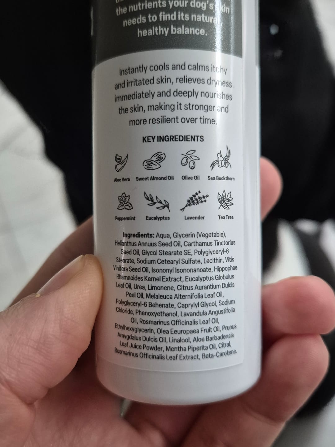 Customer photo review of Dog Spray