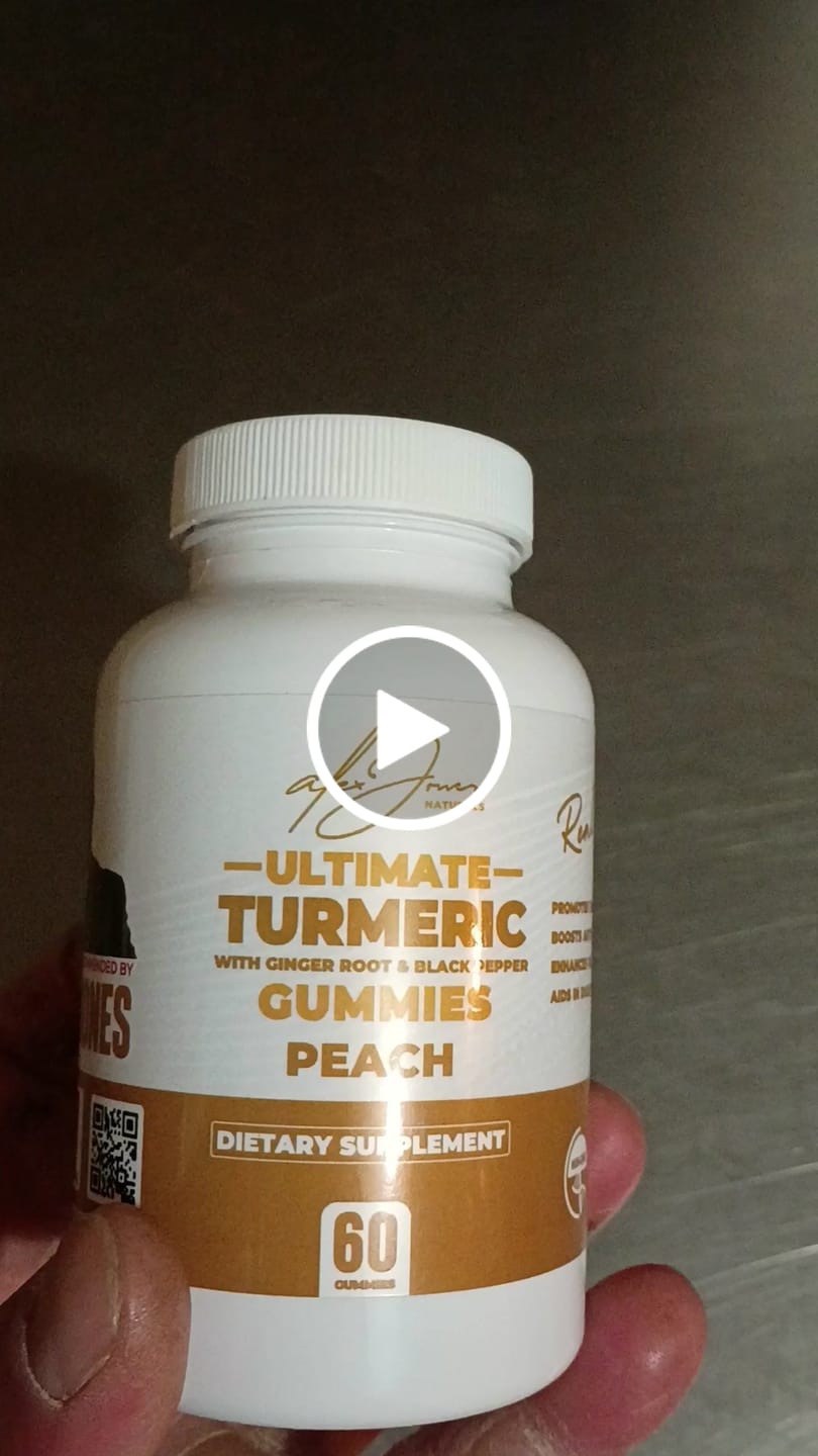 Customer video review of Ultimate Turmeric Gummies With Ginger Root & Black Pepper