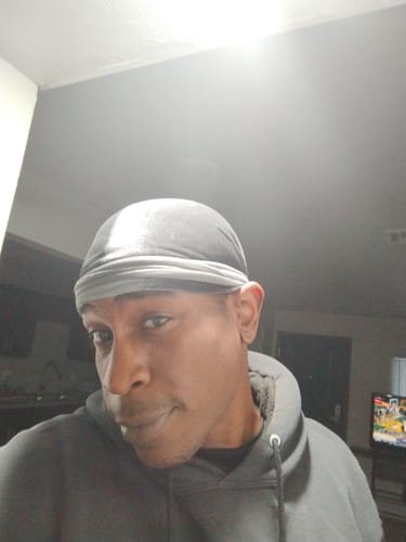 Customer photo review of Black Velvet Durag