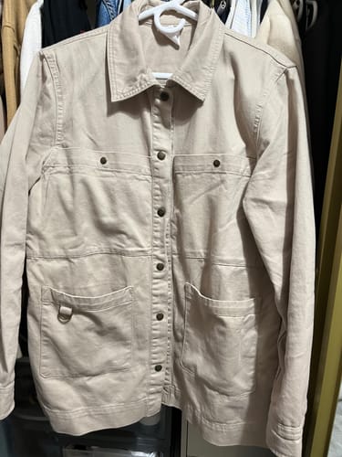 Customer photo review of Farrier Shacket - Stone