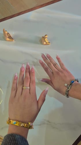 Customer photo review of Pulsera Estrellas Italiana para Charms