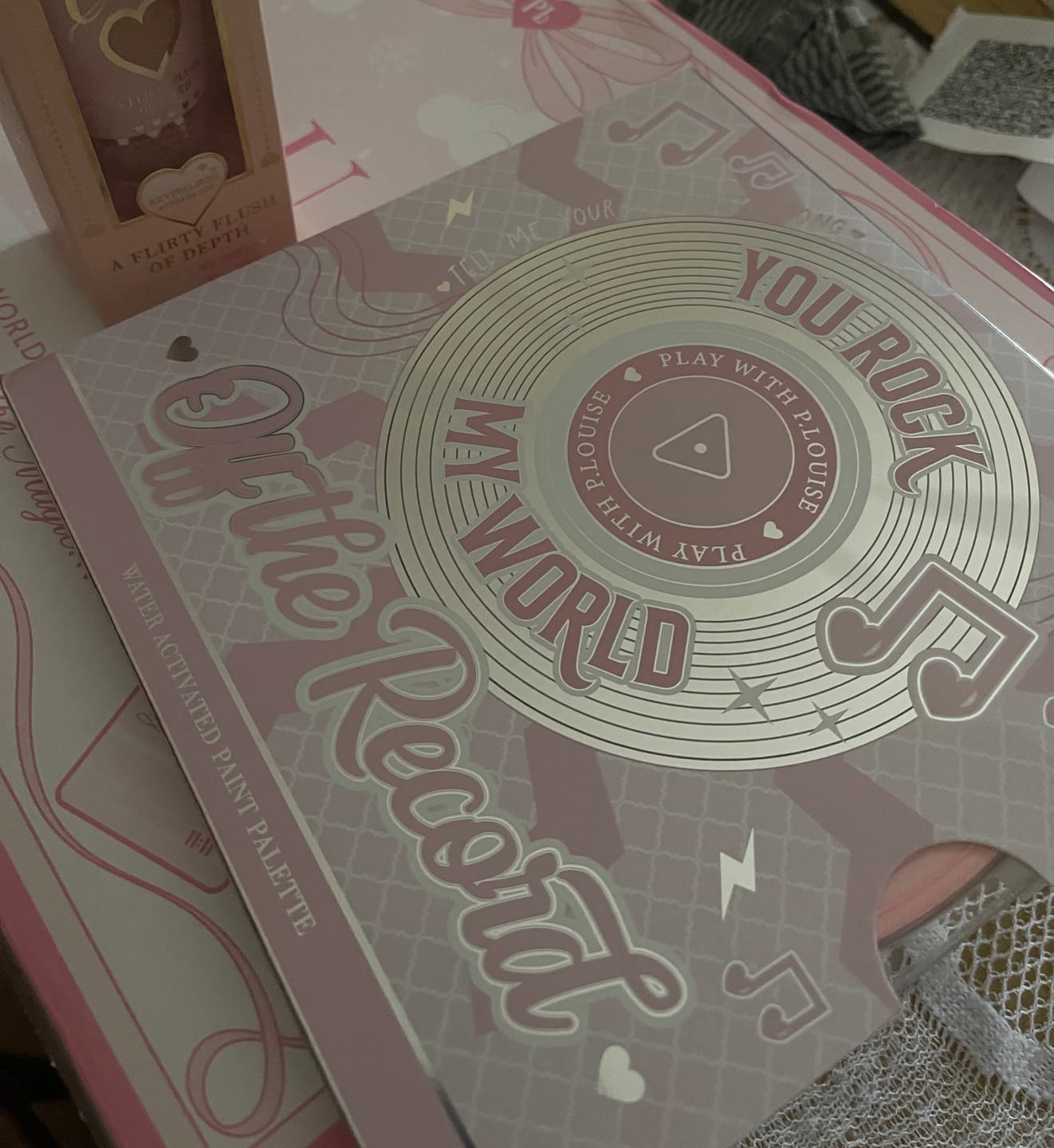 Customer photo review of P. Louise Off The Record Eyeliner Palette