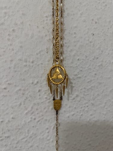 Customer photo review of Collar de "Sortija del Milenio"