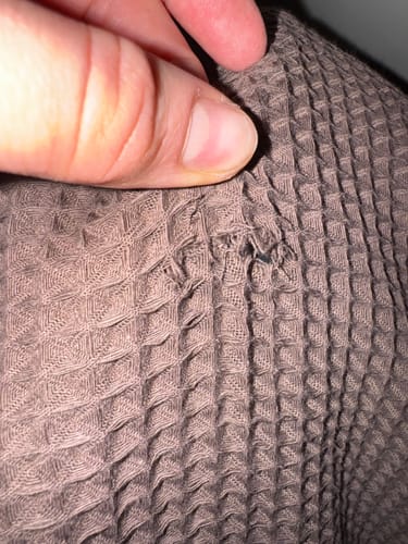 Customer photo review of Winter Waffle Covers - Full Collection