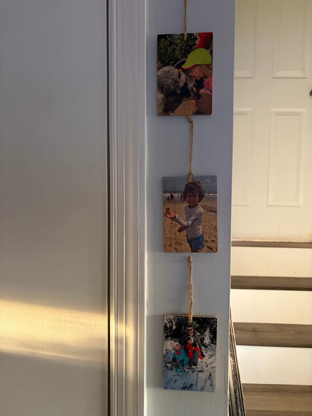 Customer photo review of 5 x 3.5 Wooden Ornament