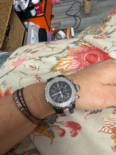 Customer photo review of J12 34MM CHRONOGRAPH BLACK CERAMIC