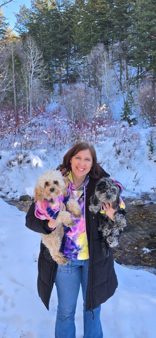 Customer photo review of Velvet Dog Hoodie - Berry Lemonade