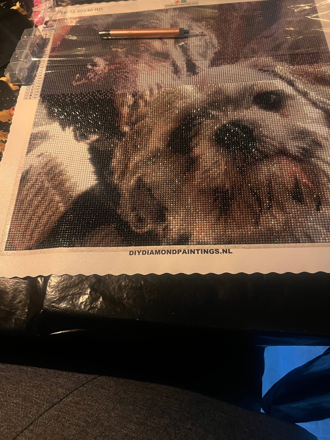 Customer photo review of Diamond Painting Eigen Foto (New)