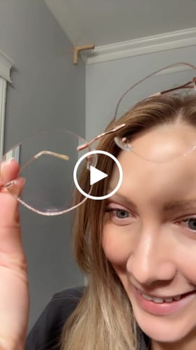 Customer video review of Aria Eyeglasses