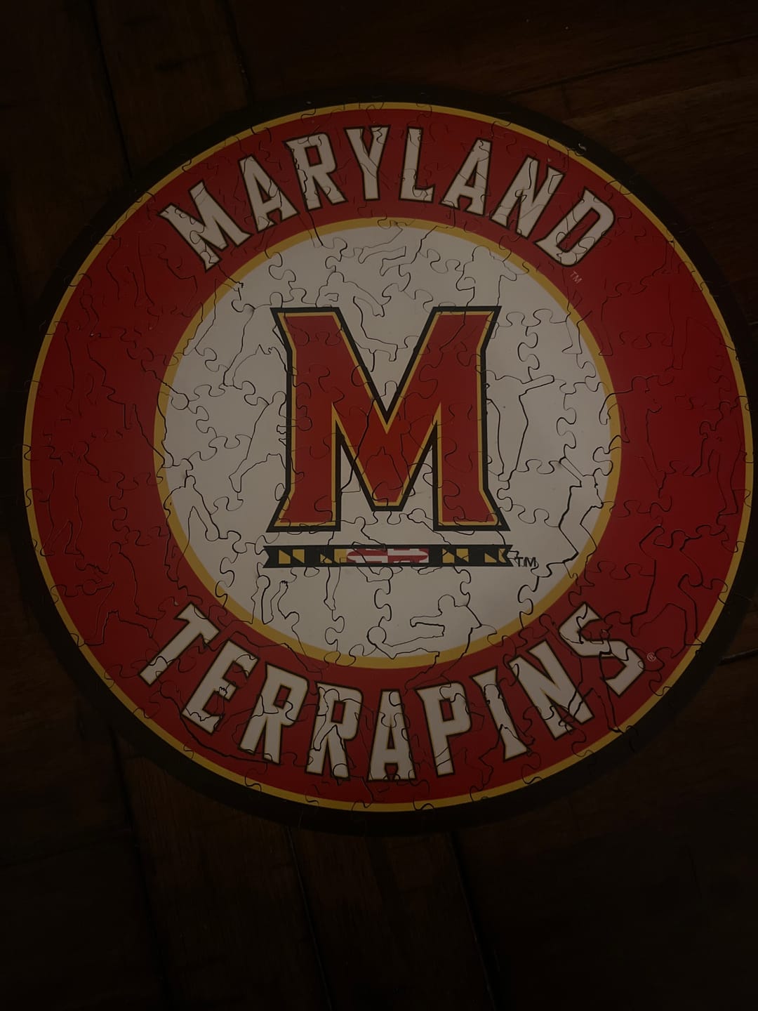 Customer photo review of University of Maryland - Wooden Puzzle