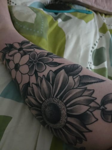 Customer photo review of TattooNumbx Tattoo Bundle
