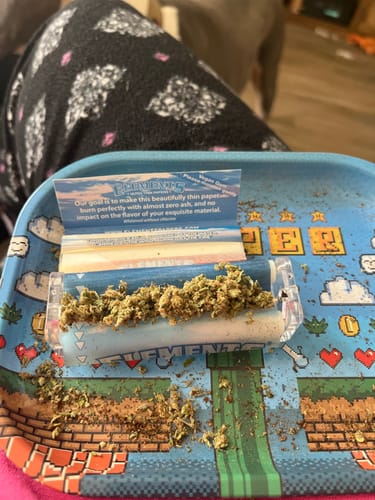 Customer photo review of Roll Ready Ground – 3.5g Hybrid Flower