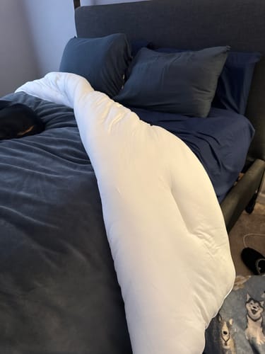 Customer photo review of MarshMellow Comforter