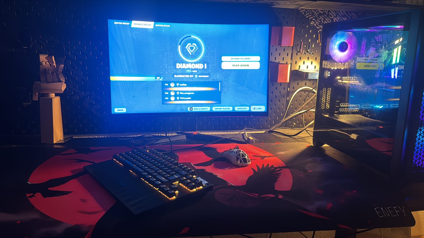 Customer photo review of Customizable Mousepad