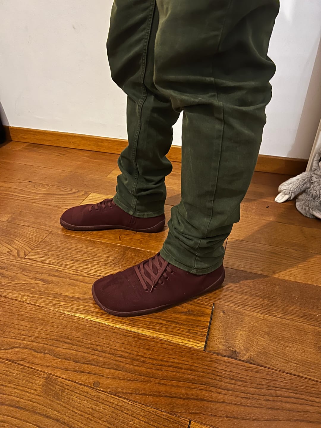 Customer photo review of Vaistoa Tunto 2 | Felt Barefoot Sneakers
