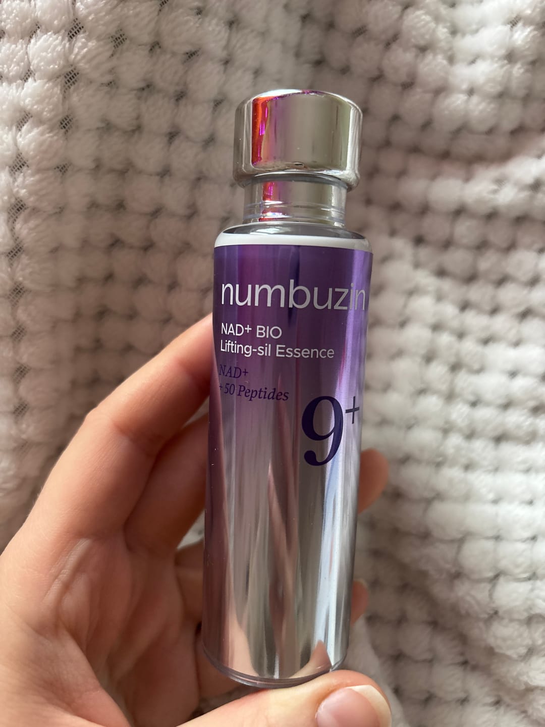 Customer photo review of Sejas liftinga esence Numbuzin No.9 NAD+ Bio Lifting Essence