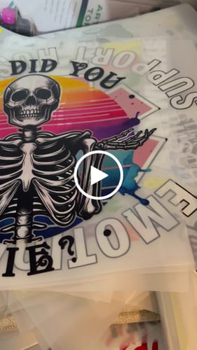 Customer video review of DTF Transfers Gangsheet Builder