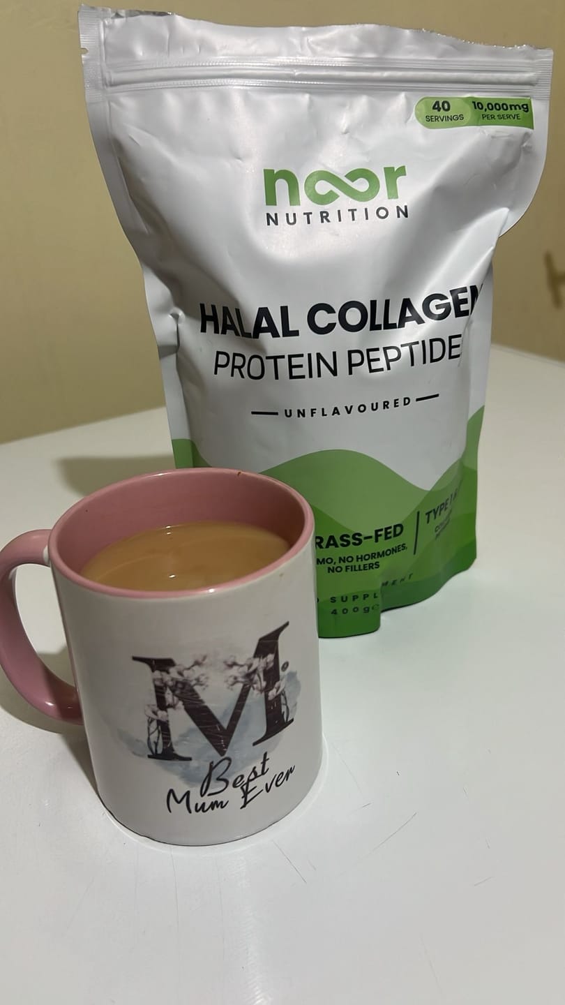 Customer photo review of Halal Collagen Powder