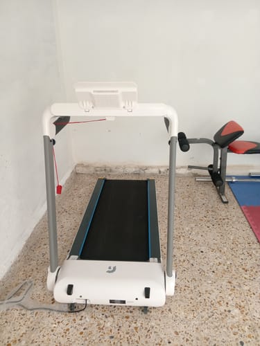 Customer photo review of Caminadora Electrica Plegable 15km/h Bluetooth Pro Luz Led