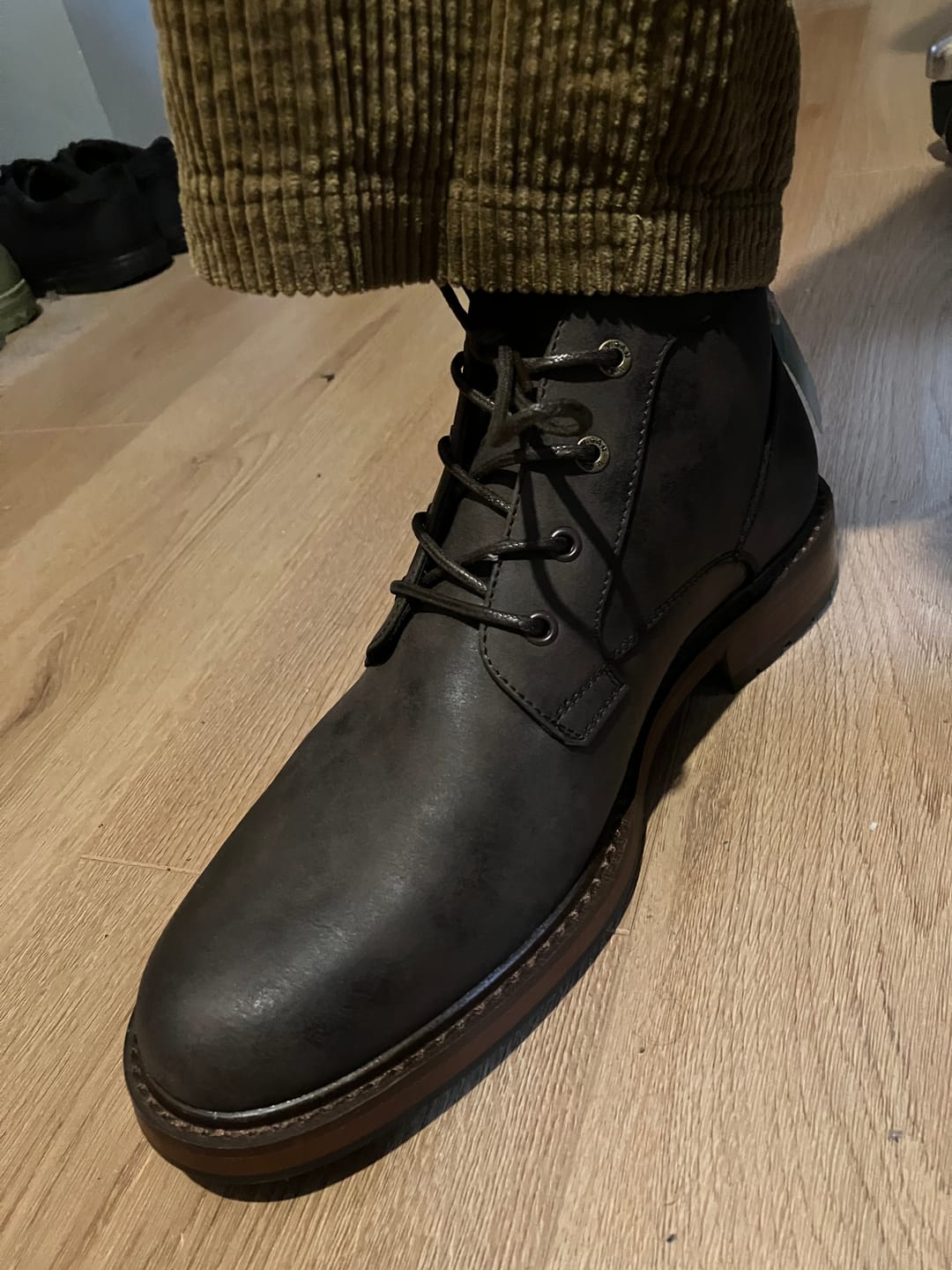 Customer photo review of Aspar Chukka Boots