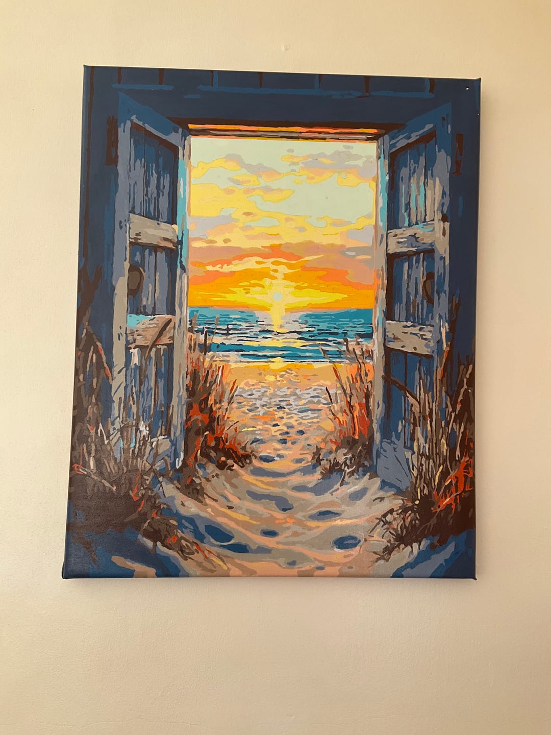 Customer photo review of Door to Sunset