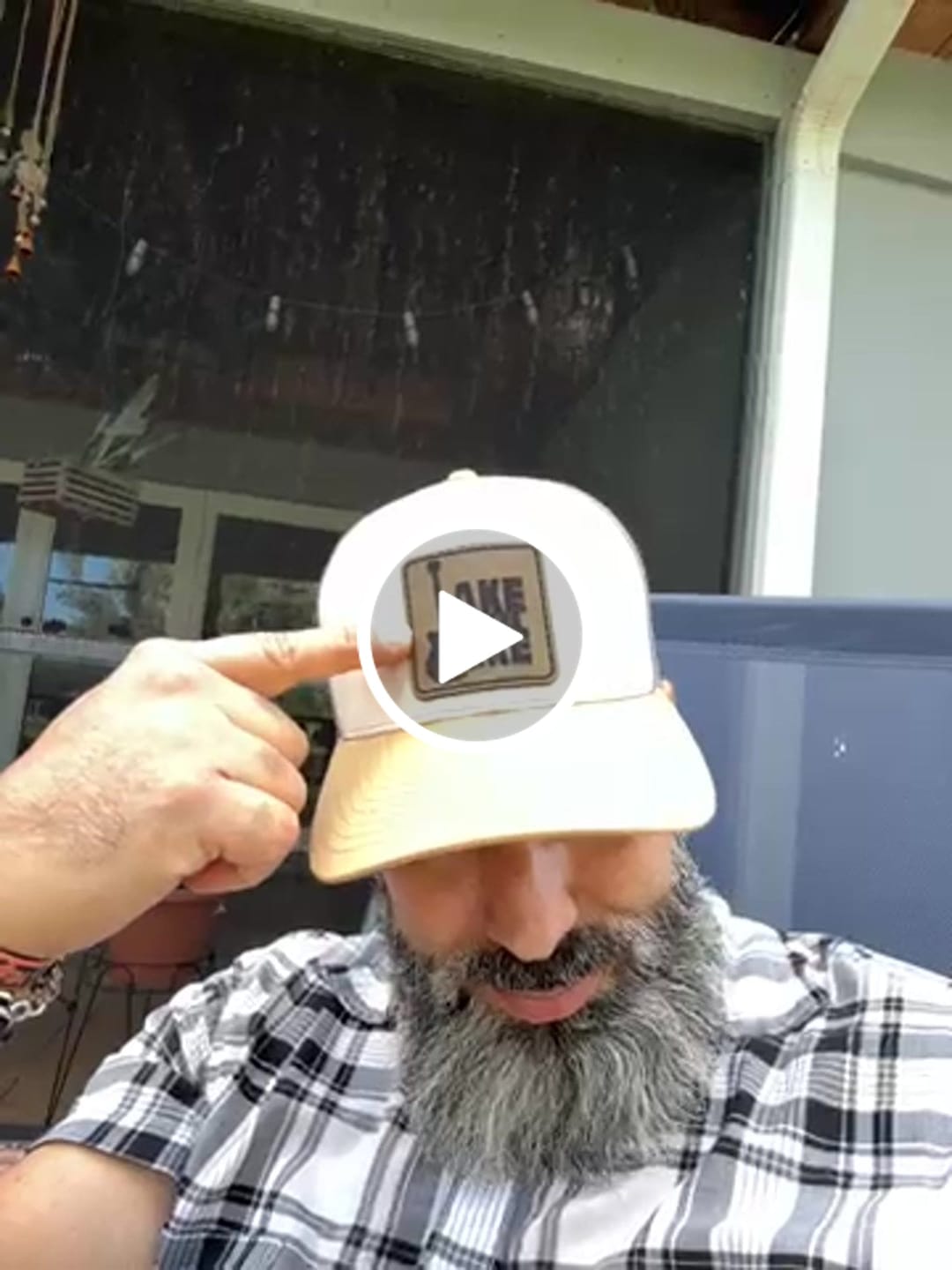 Customer video review of Custom Trucker Hats