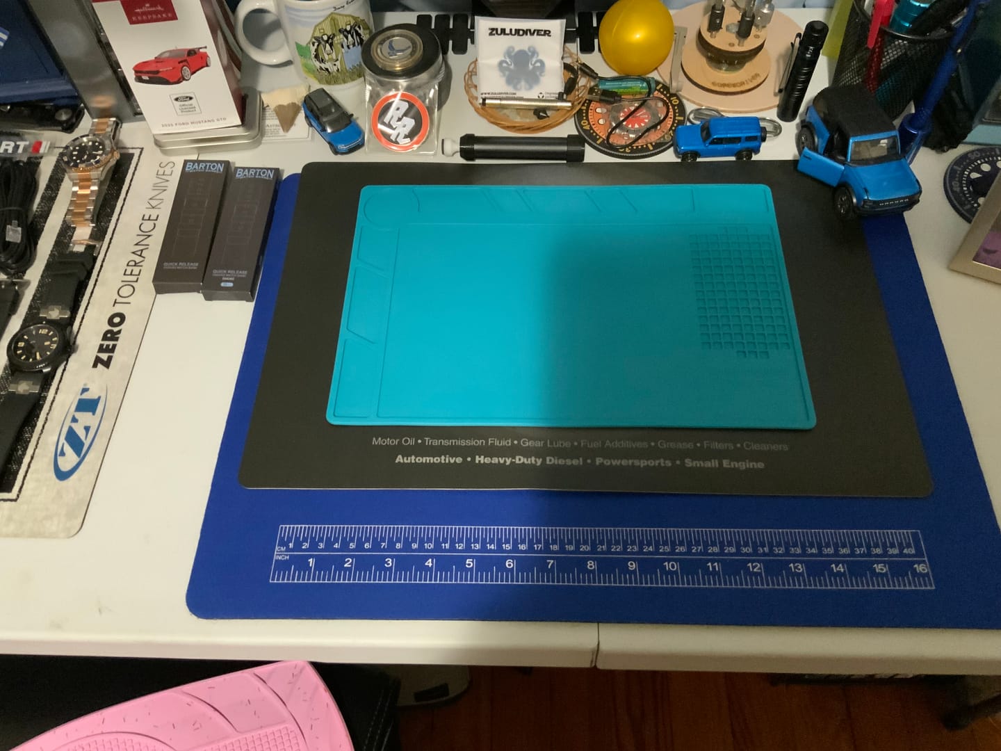 Customer photo review of Watch Repair Silicone Work Mat