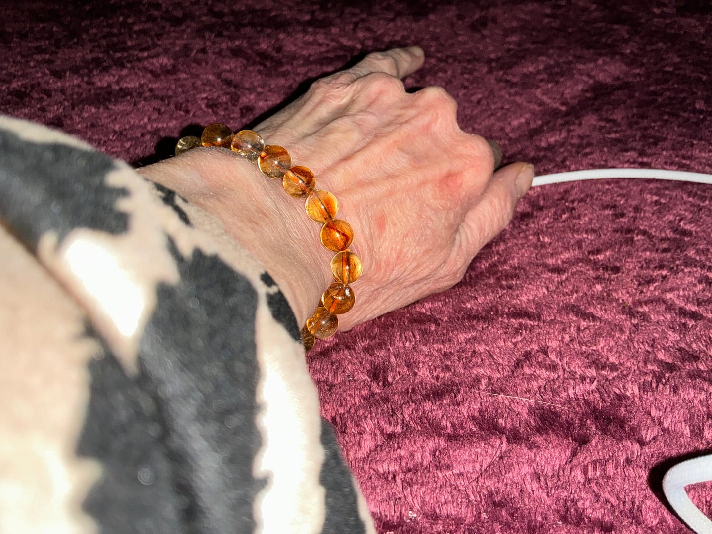 Customer photo review of Attract Abundance - Citrine Bracelet