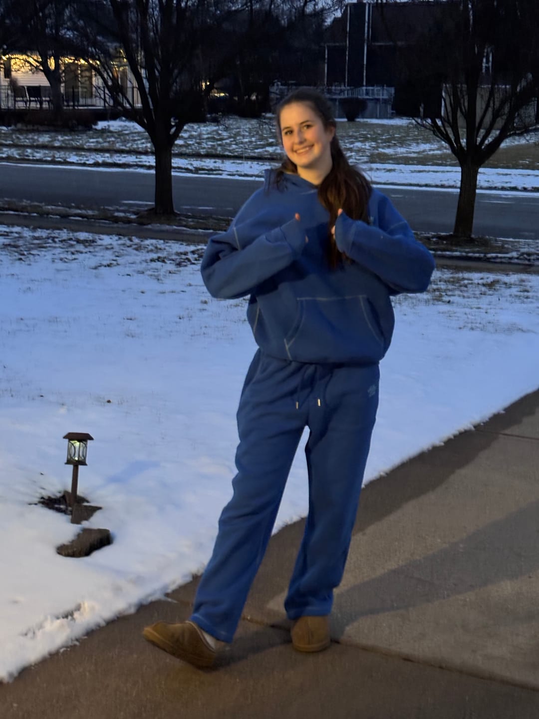 Customer photo review of Soufflé Classic Hoodie Sets