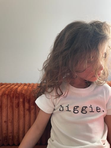 Customer photo review of graphic tee | biggie