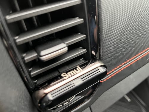 Customer photo review of Smul™ Black Metal Car Diffuser Starter-Kit