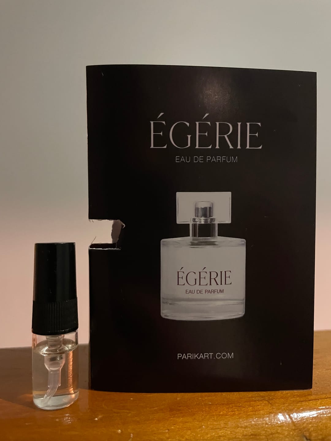 Customer photo review of L'Eau de parfum Égérie - 50 sprays format découverte