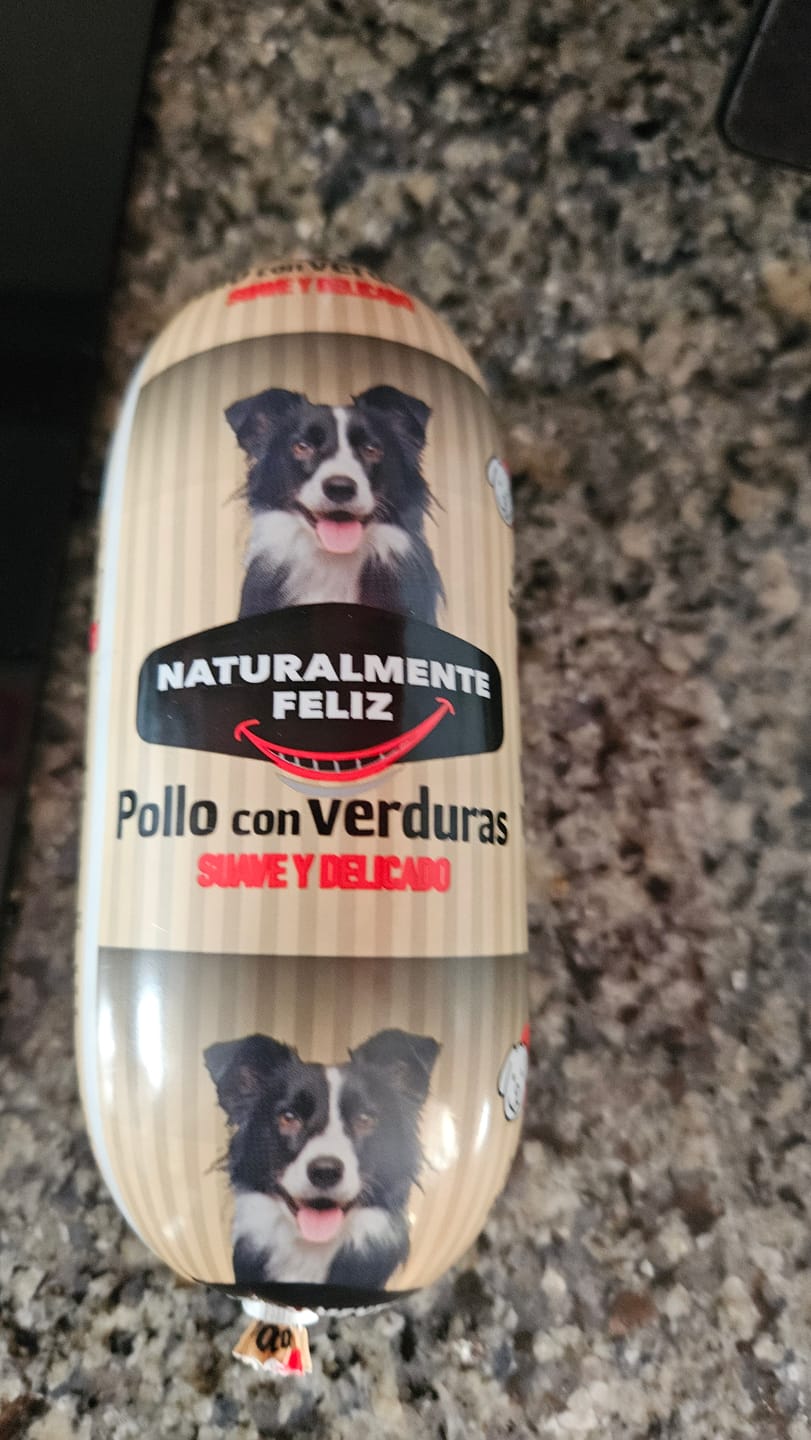 Customer photo review of Menú de Mix de Pollo y Ternera fresca con verduras