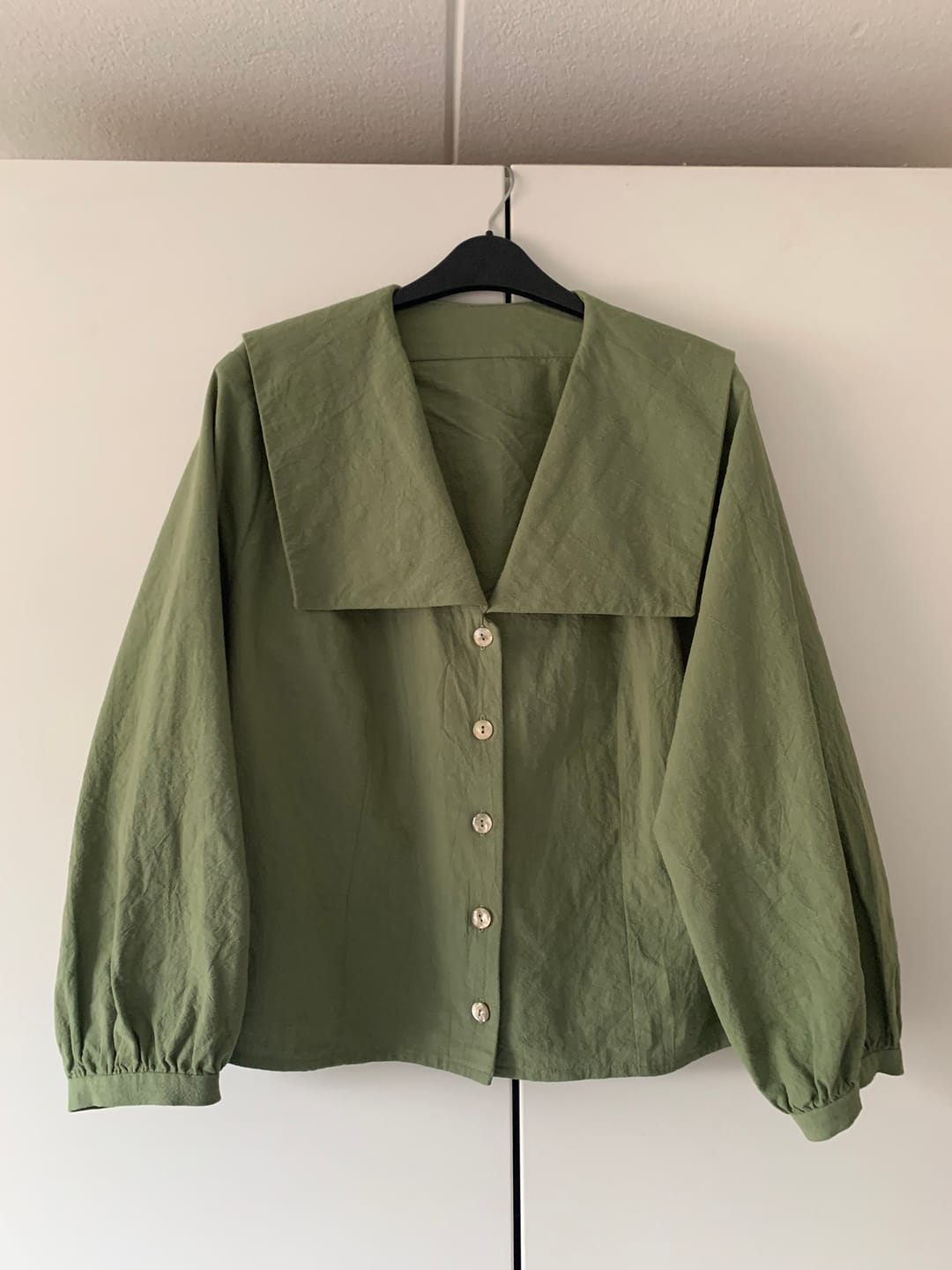 Customer photo review of Linen Feel 100% Cotton Fabric
