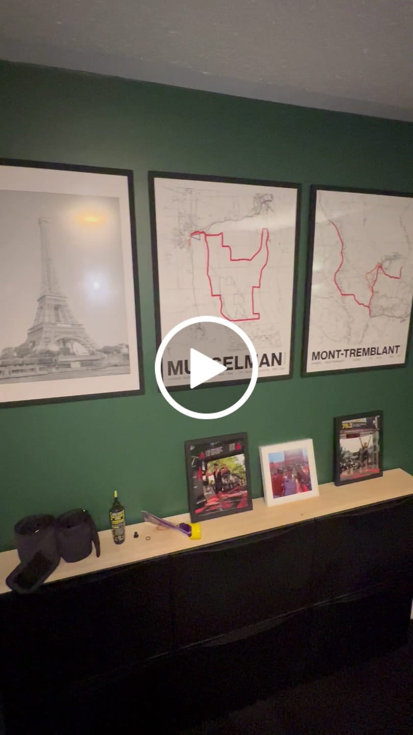 Customer video review of Ironman 70.3 Musselman Poster - Grid Style