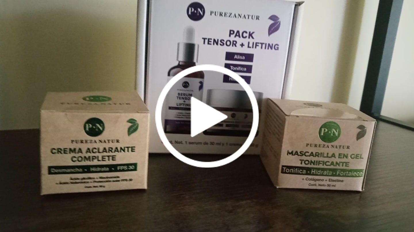 Customer video review of Mascarilla en Gel Tonificante + Hidratante