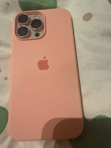 Customer photo review of Husa Silicon pentru iPhone 14 Pro Max, Baby Pink