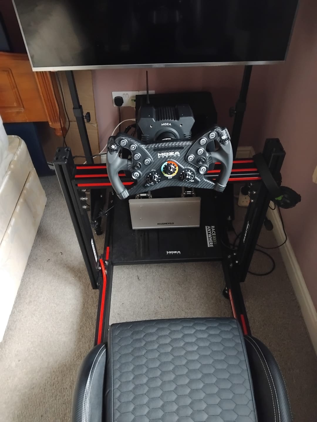 Customer photo review of MOZA RACING KS Steering Wheel
