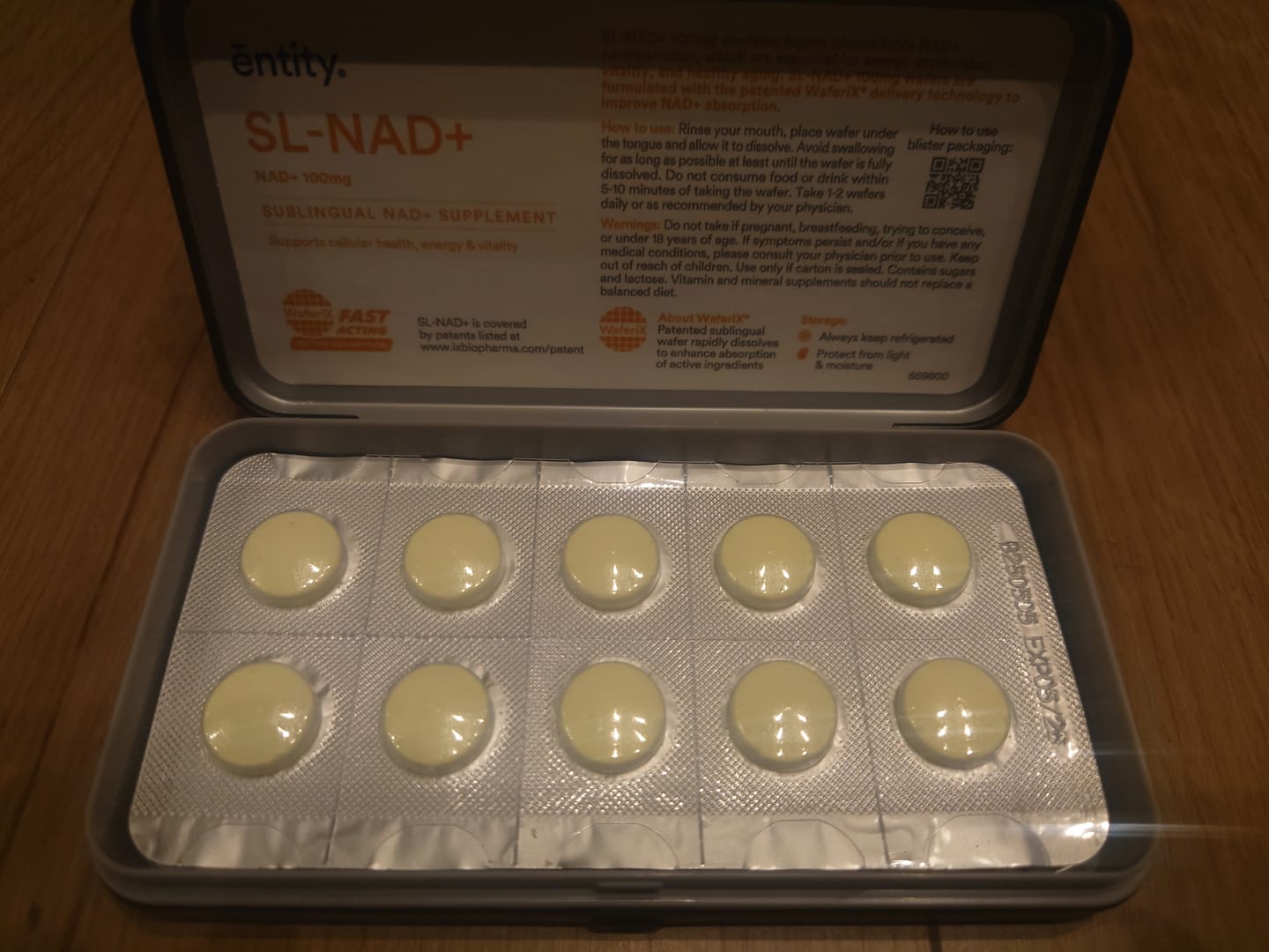 Customer photo review of SL‑NAD⁺  サプリ｜ 速吸収・高効率