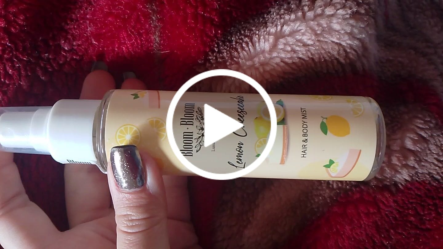 Customer video review of Hair & Body Mist Lemon-Cheesecake