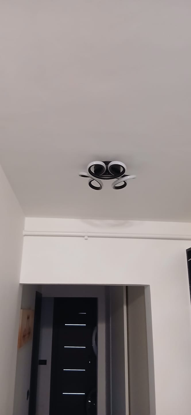 Customer photo review of Lustra LED 48W Mariola Neagra Echivalent 200W