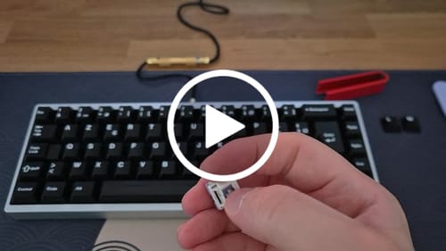 Customer video review of HMX YAMATAKE LIGHT TACTILE SWITCH FACTORY LUBED (10PCS)